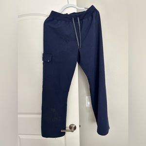 Navy Jaanuu Scrub Bottoms - M